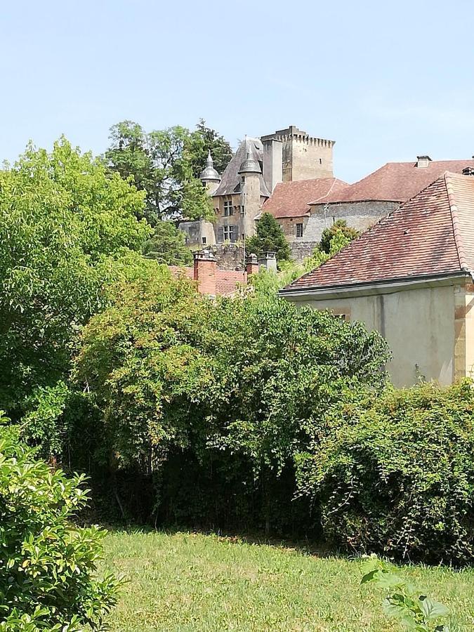 Vue Du Chateau D'Excideuil En Chambres Ngoại thất bức ảnh